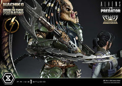 Aliens vs. Predator (Comic) Ultimate Premium Masterline Statue 1/4 Machiko & Broken Tusk Predator Deluxe Version 84 cm 4582647125316