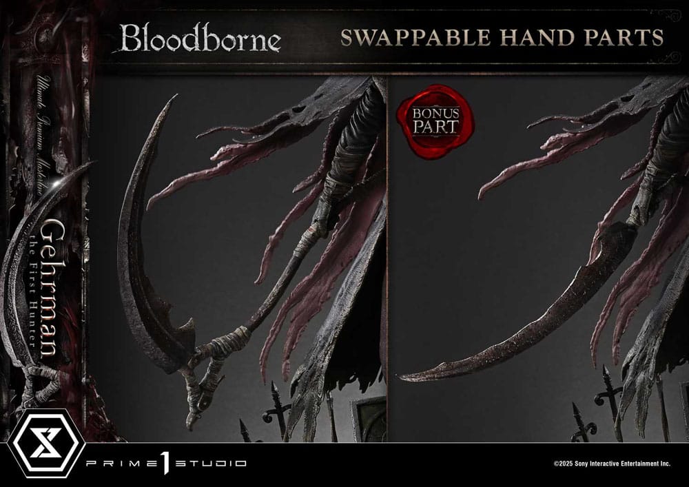 Bloodborne Ultimate Premium Masterline Series Statue 1/4 Gehrman Bonus Version 68 cm 4582647121806