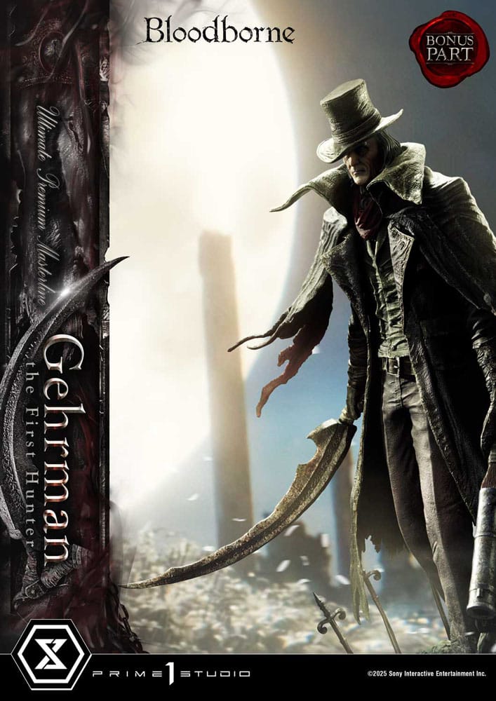 Bloodborne Ultimate Premium Masterline Series Statue 1/4 Gehrman Bonus Version 68 cm 4582647121806