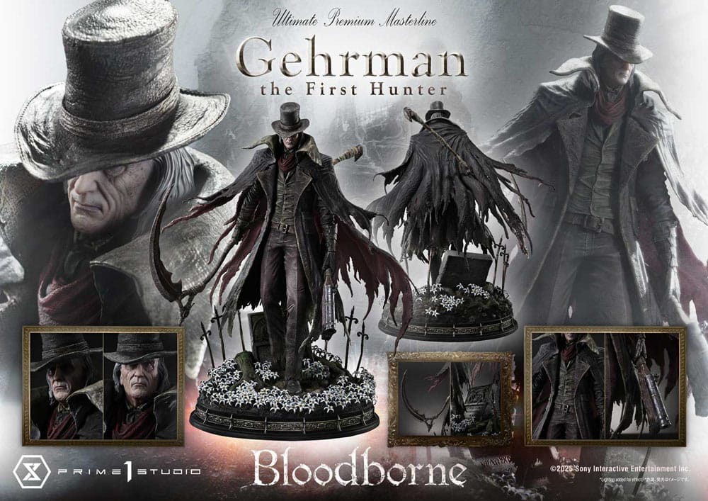 Bloodborne Ultimate Premium Masterline Series Statue 1/4 Gehrman Bonus Version 68 cm 4582647121806