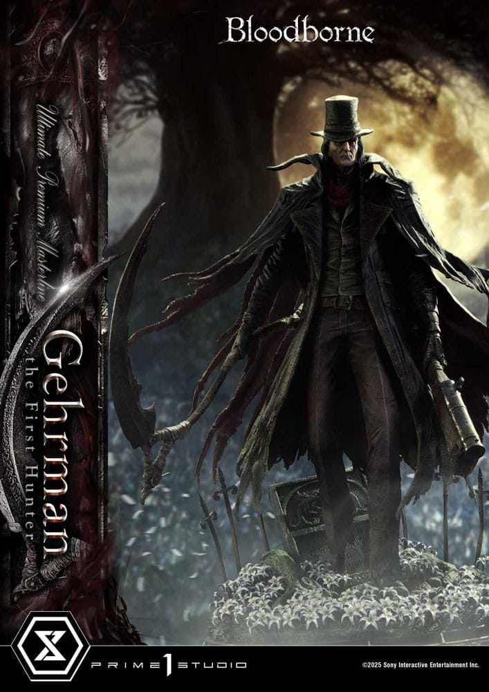 Bloodborne Ultimate Premium Masterline Series Statue 1/4 Gehrman Bonus Version 68 cm 4582647121806