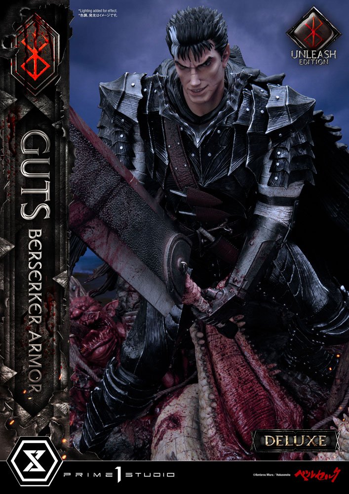 Berserk Statue 1/4 Guts Berserker Armor Unleash Edition Deluxe Version 91 cm 4582535948553