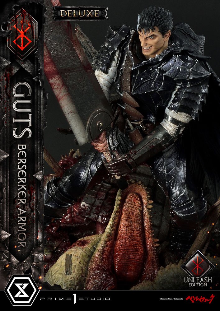 Berserk Statue 1/4 Guts Berserker Armor Unleash Edition Deluxe Version 91 cm 4582535948553