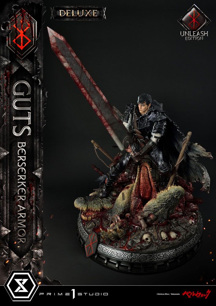 Berserk Statue 1/4 Guts Berserker Armor Unleash Edition Deluxe Version 91 cm 4582535948553
