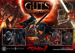 Berserk Ultimate Premium Masterline Series Statue 1/4 Guts, Berserker Armor Grunbeld vs. Guts 94 cm  4582647122636
