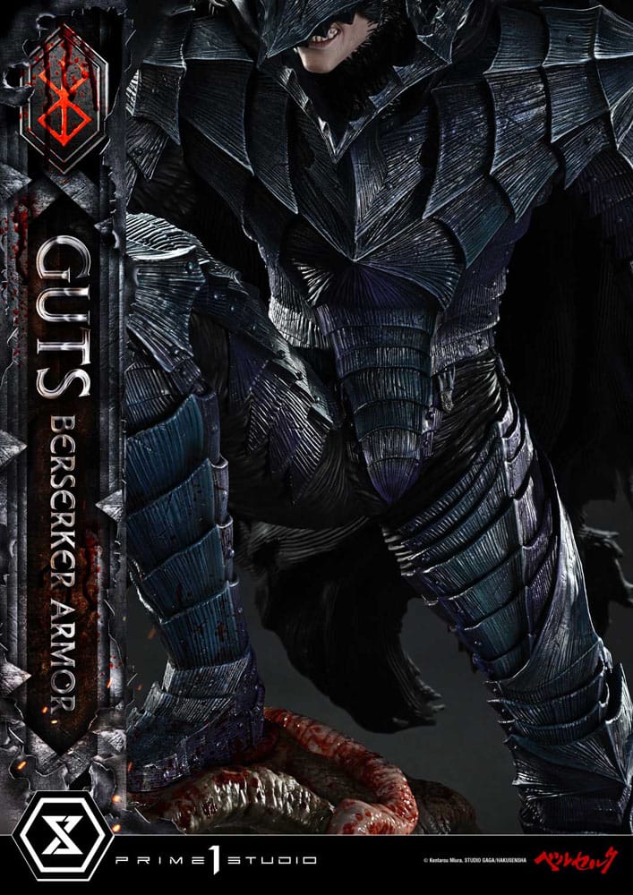 Berserk Ultimate Premium Masterline Series Statue 1/4 Guts, Berserker Armor Grunbeld vs. Guts 94 cm  4582647122636