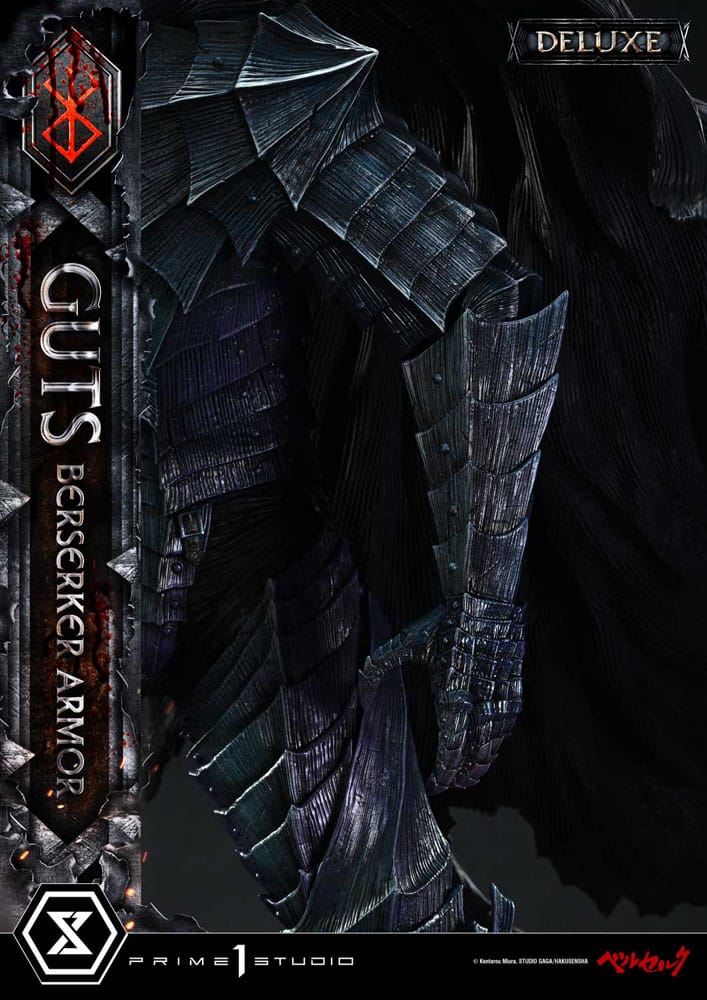 Berserk Ultimate Premium Masterline Series Statue 1/4 Guts, Berserker Armor Grunbeld vs. Guts Deluxe Version 94 cm  4582647122643
