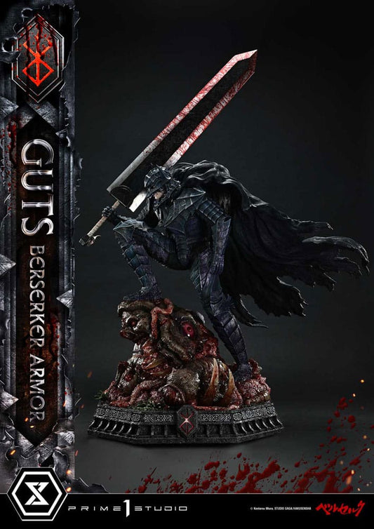 Berserk Ultimate Premium Masterline Series Statue 1/4 Guts, Berserker Armor Grunbeld vs. Guts Deluxe Bonus Version 94 cm  4582647122650