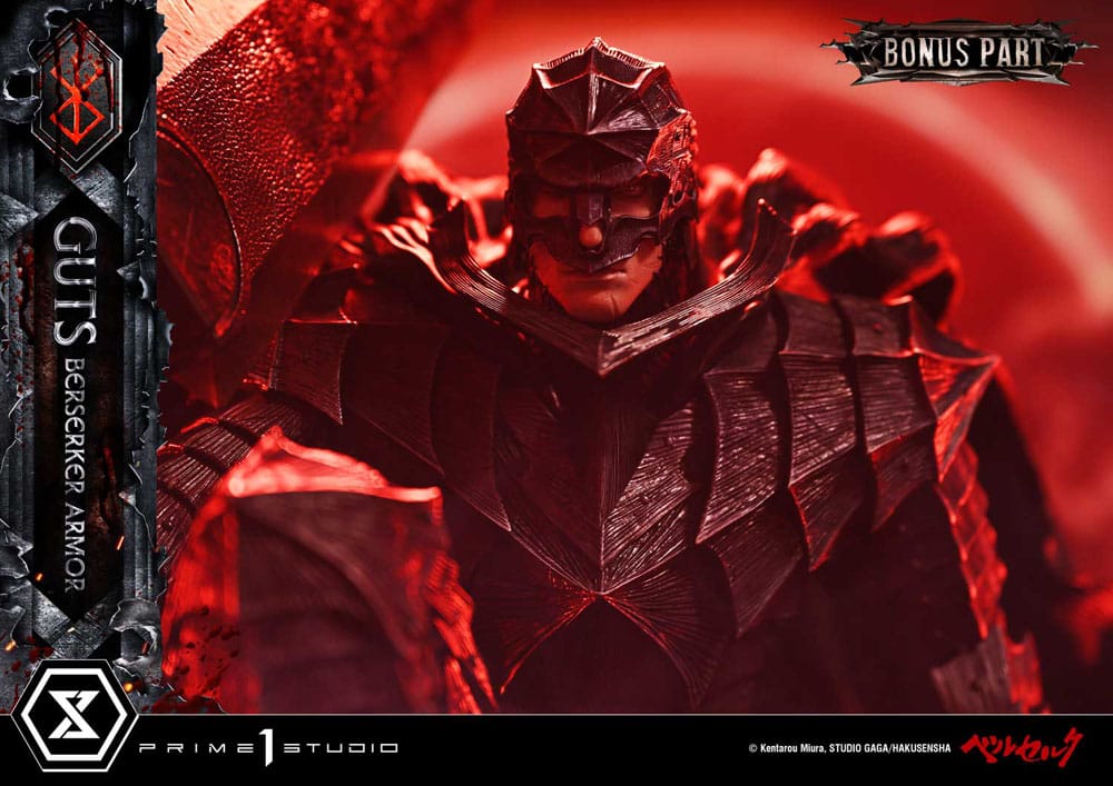 Berserk Ultimate Premium Masterline Series Statue 1/4 Guts, Berserker Armor Grunbeld vs. Guts Deluxe Bonus Version 94 cm  4582647122650