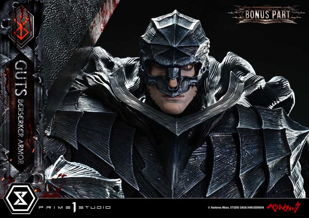 Berserk Ultimate Premium Masterline Series Statue 1/4 Guts, Berserker Armor Grunbeld vs. Guts Deluxe Bonus Version 94 cm  4582647122650