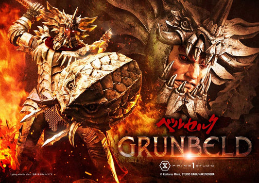 Berserk Ultimate Premium Masterline Series Statue 1/4 Grunbeld Grunbeld vs. Guts Bonus Version 107 cm  4582647122667