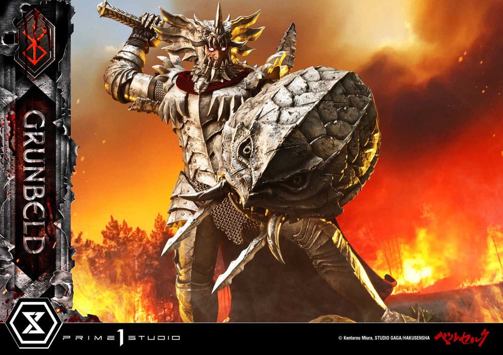 Berserk Ultimate Premium Masterline Series Statue 1/4 Grunbeld Grunbeld vs. Guts Bonus Version 107 cm  4582647122667