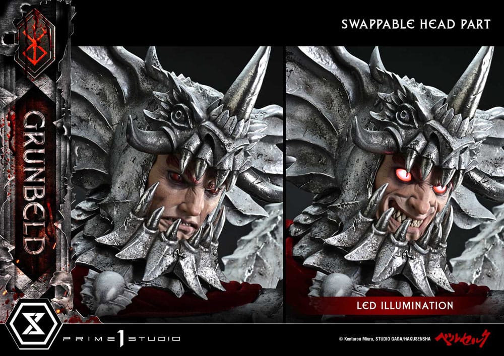 Berserk Ultimate Premium Masterline Series Statue 1/4 Grunbeld Grunbeld vs. Guts Bonus Version 107 cm  4582647122674