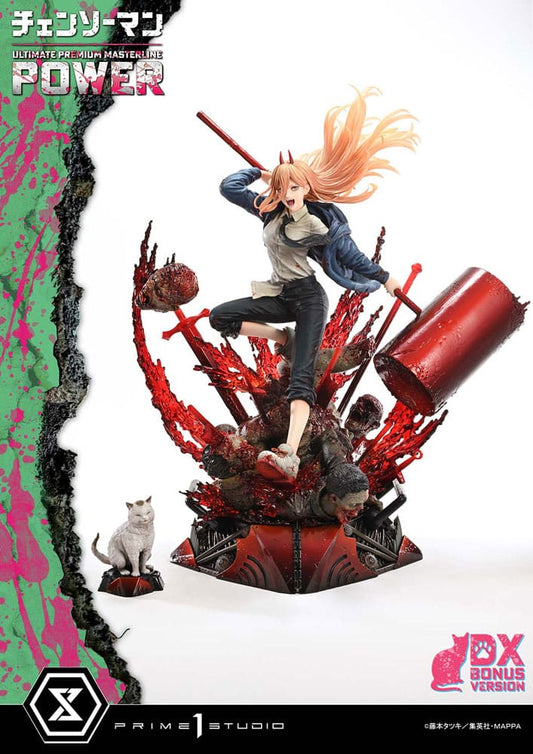 Chainsaw Man Ultimate Premium Masterline Series Statue 1/4 Power Deluxe Bonus Version 66 cm 4580708049397