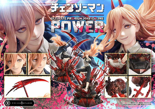 Chainsaw Man Ultimate Premium Masterline Series Statue 1/4 Power Deluxe Bonus Version 66 cm 4580708049397