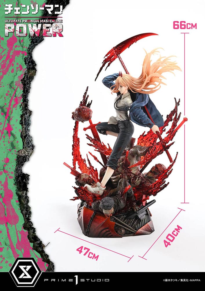 Chainsaw Man Ultimate Premium Masterline Series Statue 1/4 Power Deluxe Bonus Version 66 cm 4580708049397