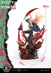 Chainsaw Man Ultimate Premium Masterline Series Statue 1/4 Power Deluxe Bonus Version 66 cm 4580708049397