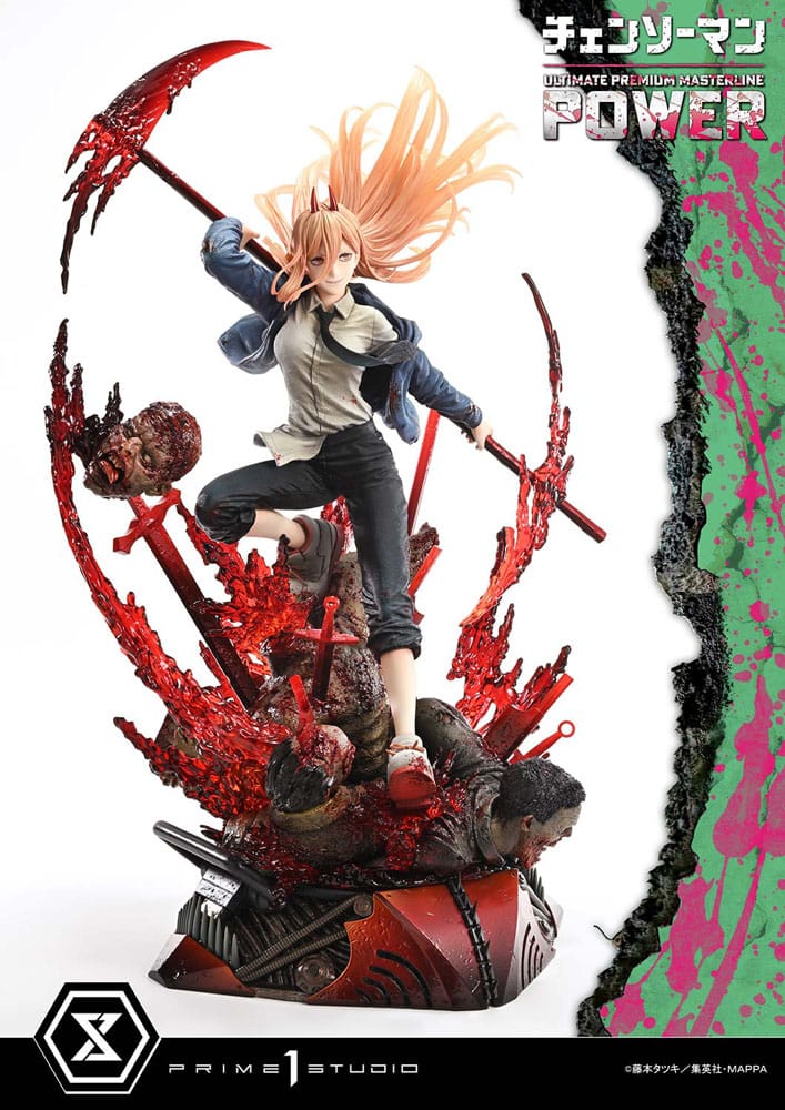 Chainsaw Man Ultimate Premium Masterline Series Statue 1/4 Power Deluxe Bonus Version 66 cm 4580708049397