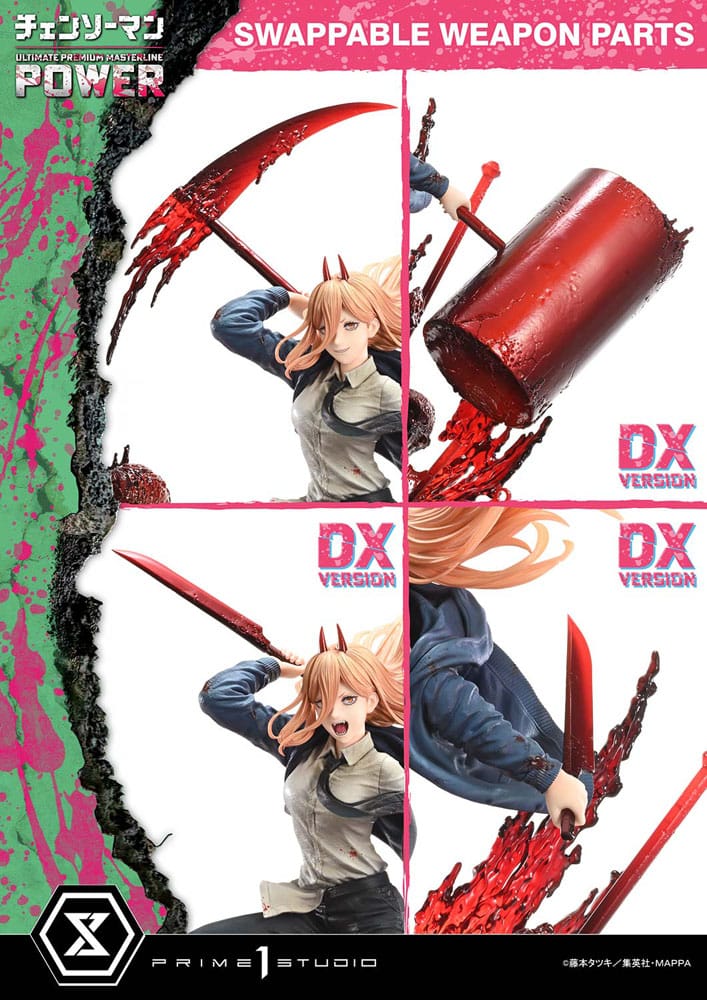 Chainsaw Man Ultimate Premium Masterline Series Statue 1/4 Power Deluxe Bonus Version 66 cm 4580708049397