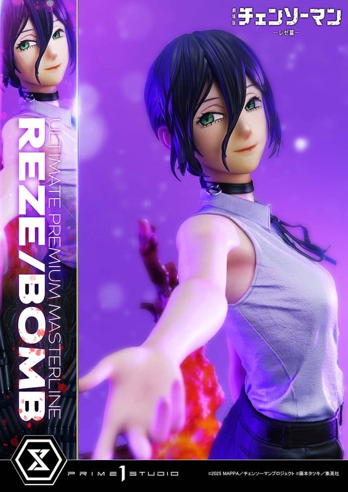 Chainsaw Man Ultimate Premium Masterline Series Statue 1/4 The Movie: Reze Arc REZE/BOMB 56 cm 4582647124579