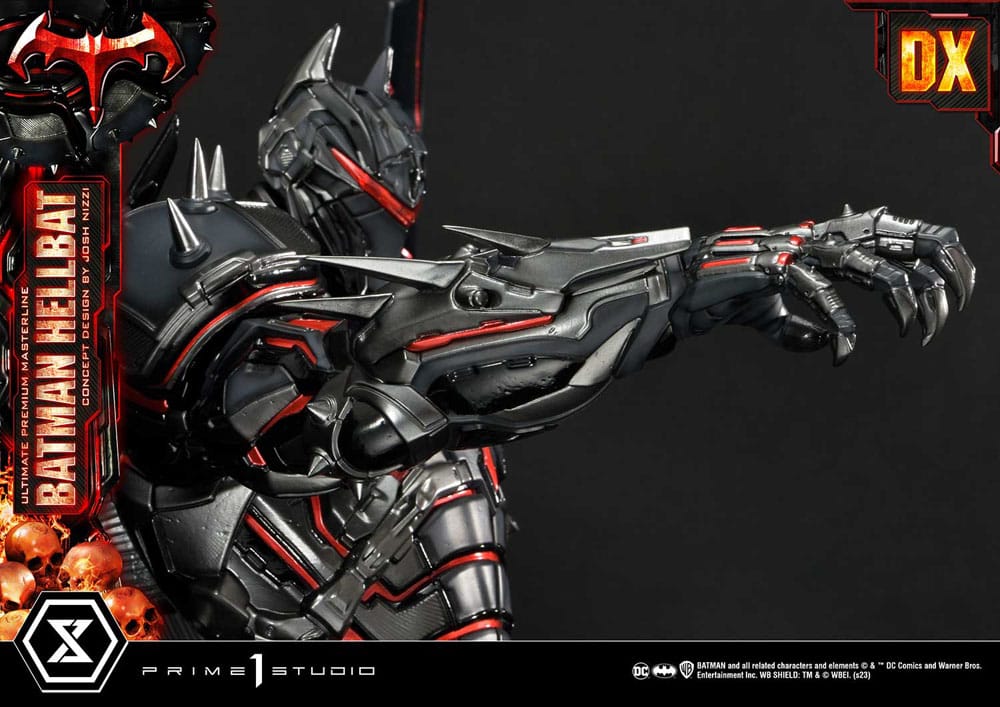 Batman Ultimate Premium Masterline Series Statue Hellbat Concept Design by Josh Nizzi Deluxe Version 76 cm 4580708048284