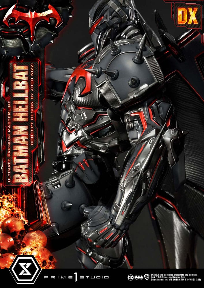 Batman Ultimate Premium Masterline Series Statue Hellbat Concept Design by Josh Nizzi Deluxe Bonus Version 76 cm 4580708048291