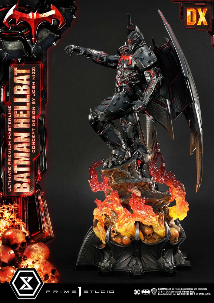 Batman Ultimate Premium Masterline Series Statue Hellbat Concept Design by Josh Nizzi Deluxe Bonus Version 76 cm 4580708048291