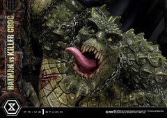 Batman Ultimate Premium Masterline Series Statue Batman Versus Killer Croc 71 cm 4580708048451