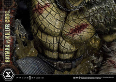 Batman Ultimate Premium Masterline Series Statue Batman Versus Killer Croc 71 cm 4580708048451