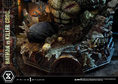 Batman Ultimate Premium Masterline Series Statue Batman Versus Killer Croc 71 cm 4580708048451