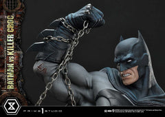 Batman Ultimate Premium Masterline Series Statue Batman Versus Killer Croc 71 cm 4580708048451