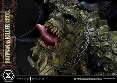 Batman Ultimate Premium Masterline Series Statue Batman Versus Killer Croc 71 cm 4580708048451