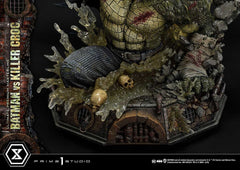 Batman Ultimate Premium Masterline Series Statue Batman Versus Killer Croc 71 cm 4580708048451