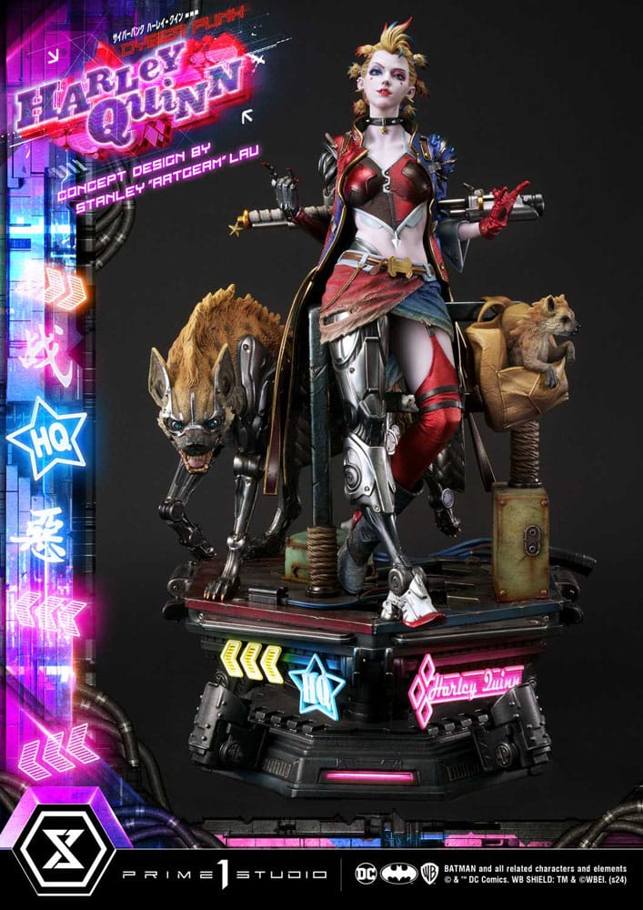 Batman Ultimate Premium Masterline Series Statue Cyberpunk Harley Quinn 60 cm 4580708048826