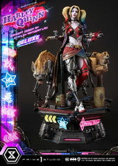 Batman Ultimate Premium Masterline Series Statue Cyberpunk Harley Quinn Deluxe Version 60 cm 4580708048833