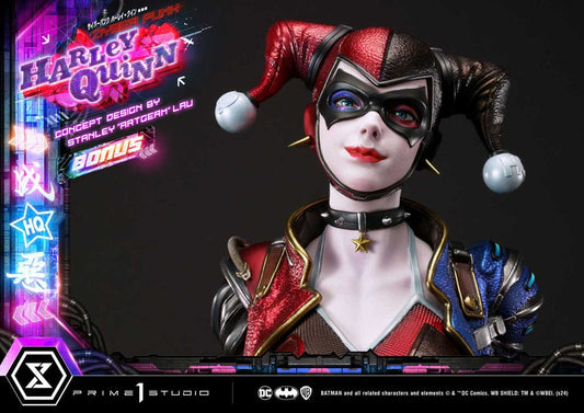 Batman Ultimate Premium Masterline Series Statue Cyberpunk Harley Quinn Deluxe Bonus Version 60 cm 4580708048840