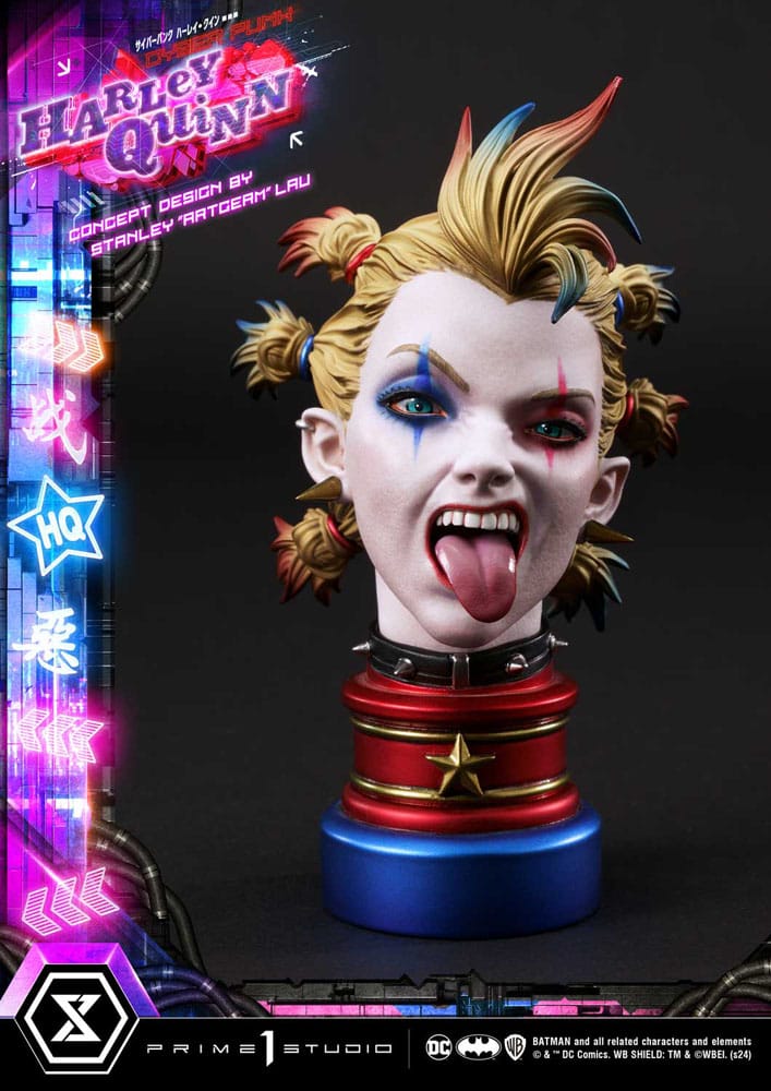 Batman Ultimate Premium Masterline Series Statue Cyberpunk Harley Quinn Deluxe Bonus Version 60 cm 4580708048840