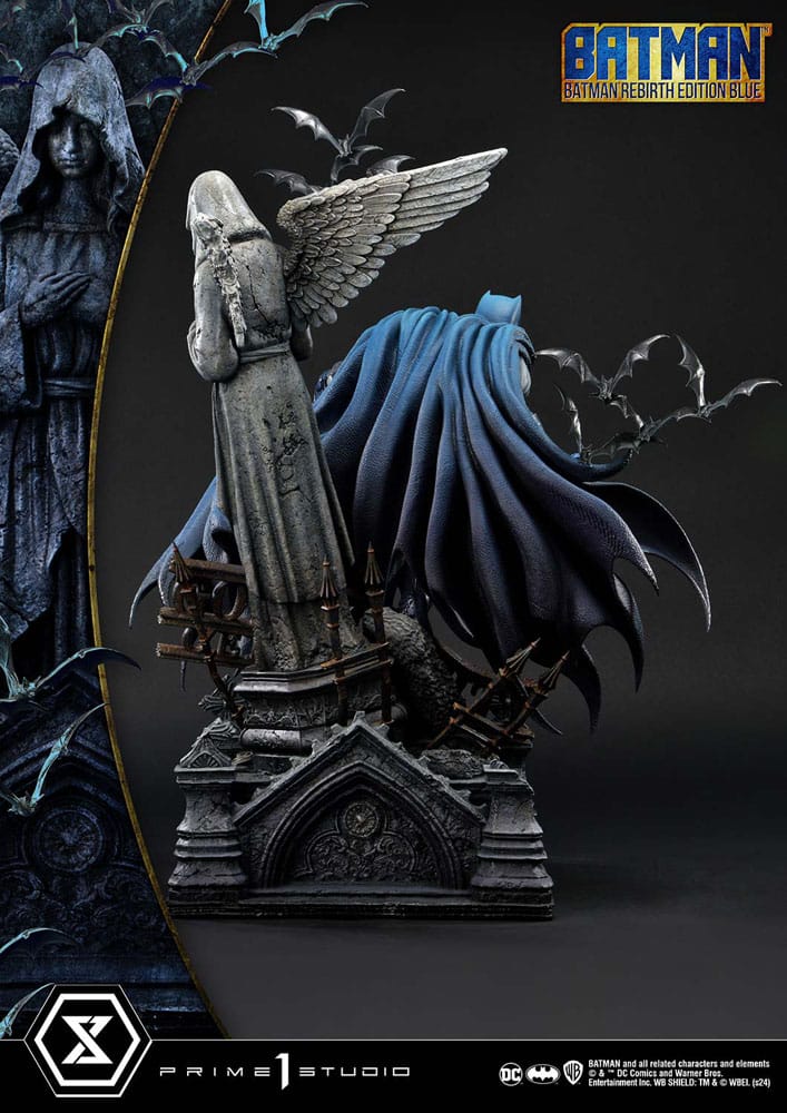 Batman Ultimate Premium Masterline Series Statue 1/4 Batman Rebirth Edition Blue 71 cm 4580708049816