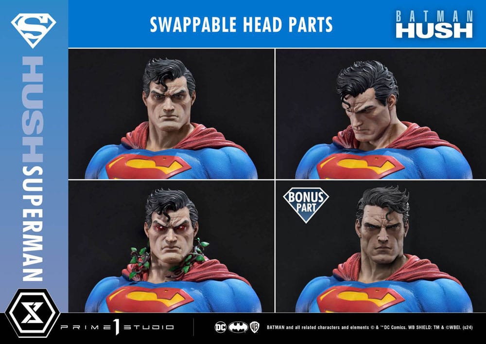 DC Comics Premium Masterline Series Statue 1/4 Batman: Hush (Comic) Superman Bonus Version 77 cm 4582647120090