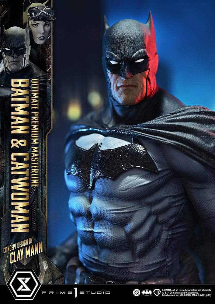 DC Comics Ultimate Premium Masterline Series Statue 1/4 Batman & Catwoman (Concept Design by Clay Mann) 56 cm  4582647123121