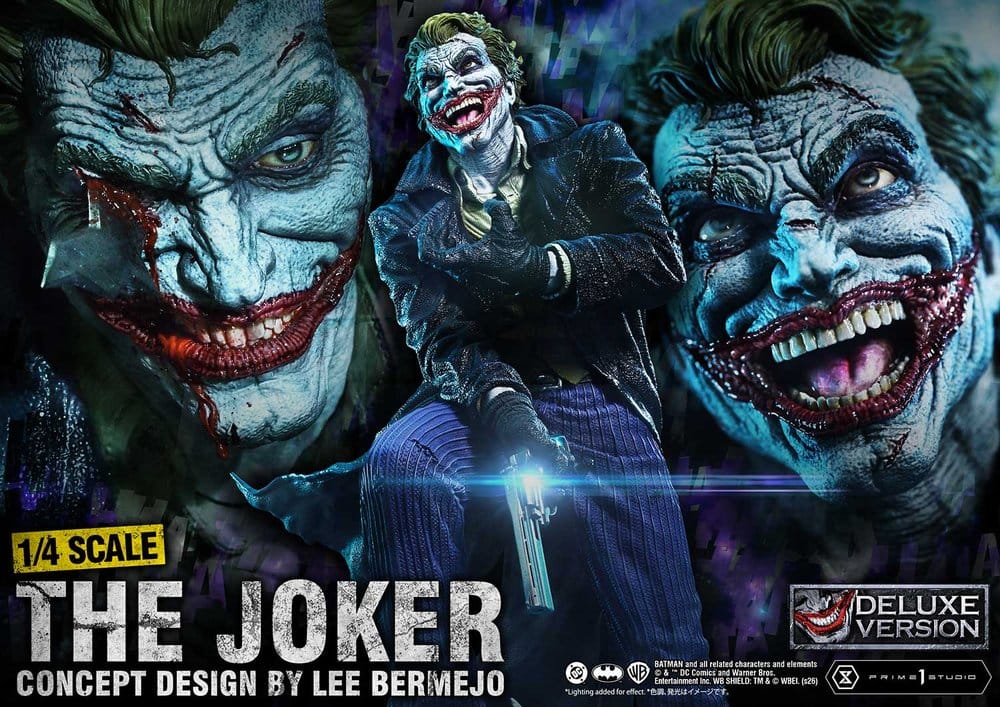 DC Comics Ultimate Premium Masterline Series Statue 1/4 The Joker (Concept Design by Lee Bermejo) Deluxe Version 53 cm 4582647124166