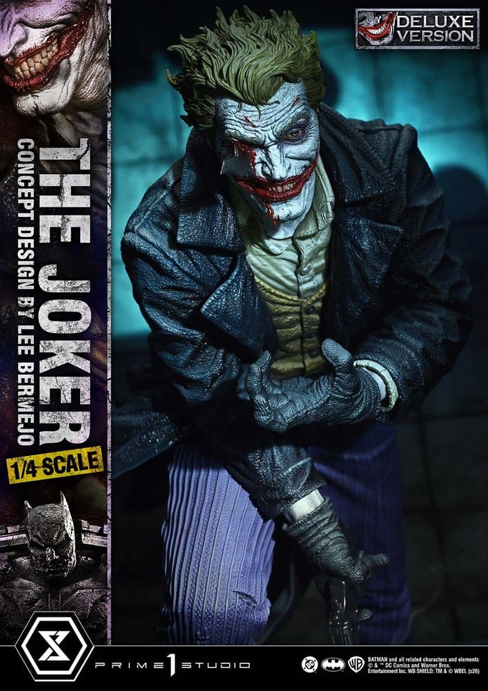 DC Comics Ultimate Premium Masterline Series Statue 1/4 The Joker (Concept Design by Lee Bermejo) Deluxe Version 53 cm 4582647124166