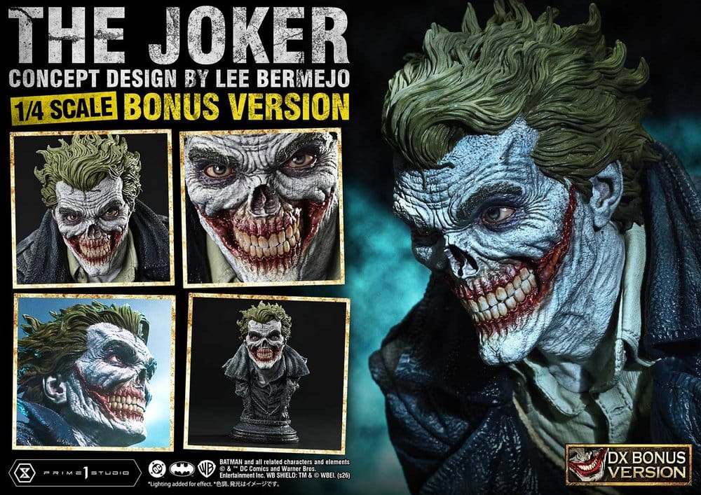 DC Comics Ultimate Premium Masterline Series Statue 1/4 The Joker (Concept Design by Lee Bermejo) DX Bonus Version 53 cm 4582647124173