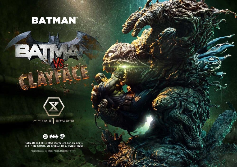 DC Comics Ultimate Premium Masterline Series Statue 1/4 Batman VS Clayface 83 cm 4582647125521