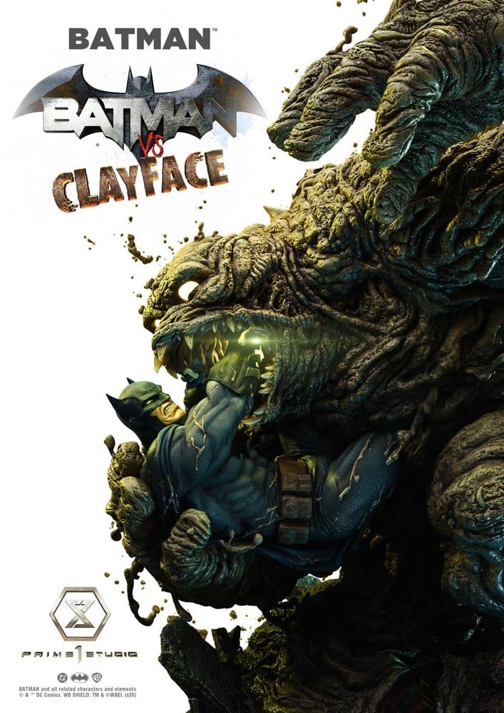 DC Comics Ultimate Premium Masterline Series Statue 1/4 Batman VS Clayface 83 cm 4582647125521