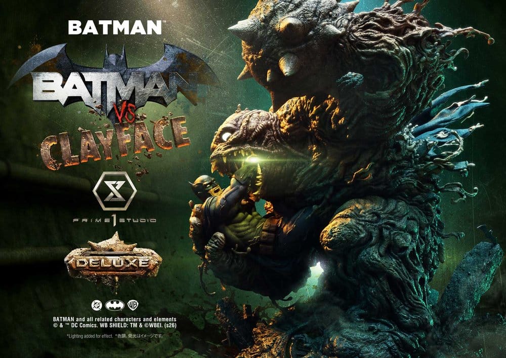 DC Comics Ultimate Premium Masterline Series Statue 1/4 Batman VS Clayface DX Bonus Version 83 cm 4582647125545
