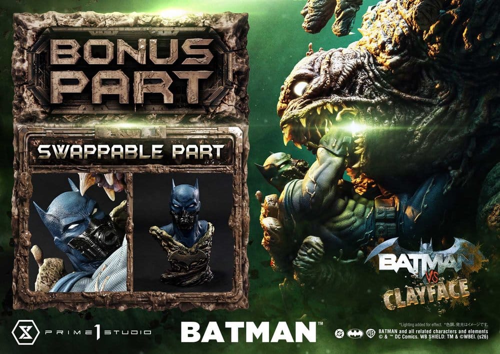 DC Comics Ultimate Premium Masterline Series Statue 1/4 Batman VS Clayface DX Bonus Version 83 cm 4582647125545