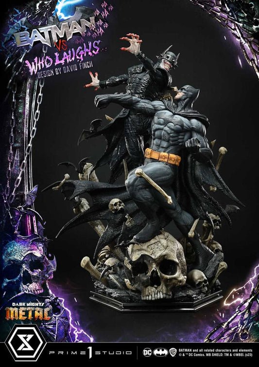 Dark Nights: Metal Ultimate Premium Masterline Series Statue 1/4 Batman VS Batman Who Laughs 67 cm 4580708048727