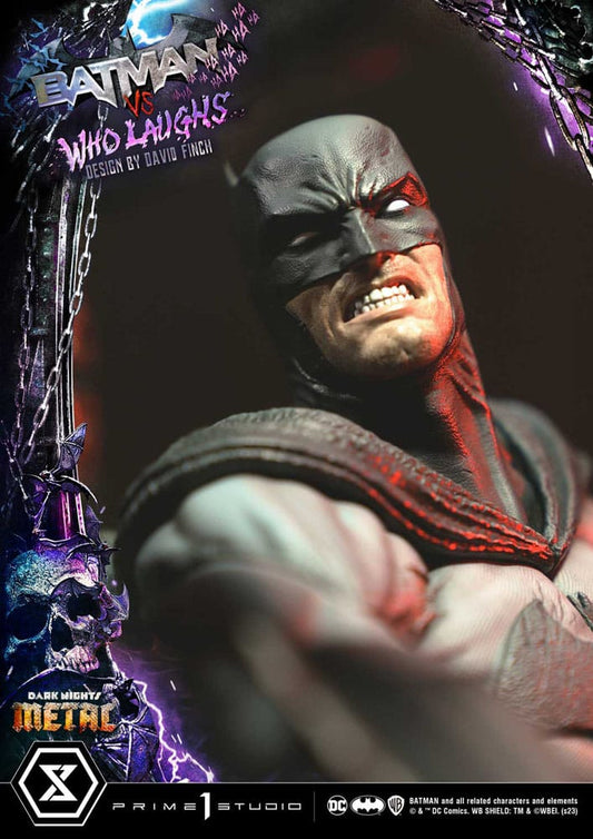 Dark Nights: Metal Ultimate Premium Masterline Series Statue 1/4 Batman VS Batman Who Laughs 67 cm 4580708048727