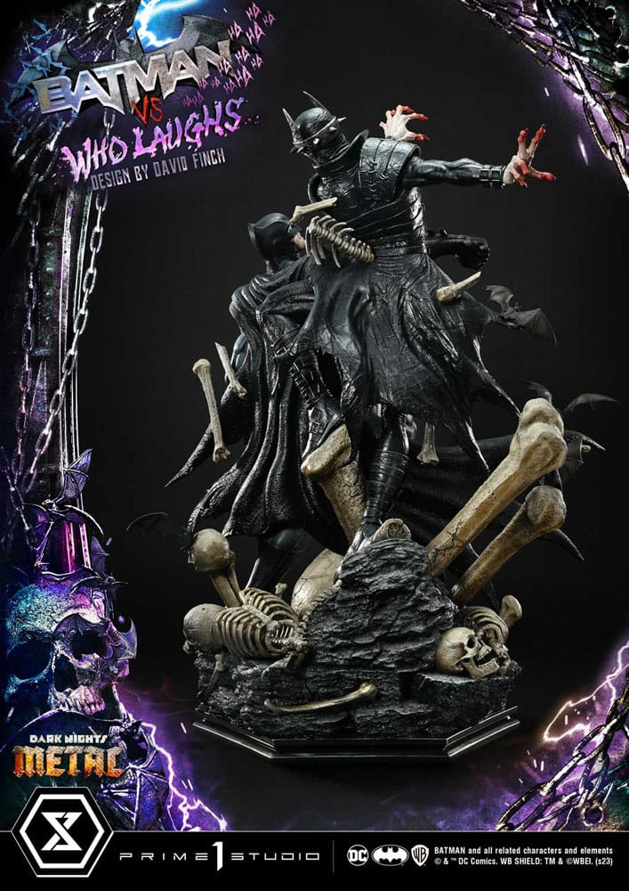 Dark Nights: Metal Ultimate Premium Masterline Series Statue 1/4 Batman VS Batman Who Laughs 67 cm 4580708048727
